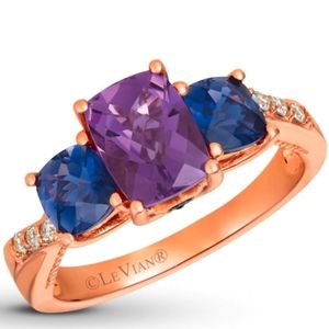 Kay Jewelers LeVian Amethyst Iolite ring